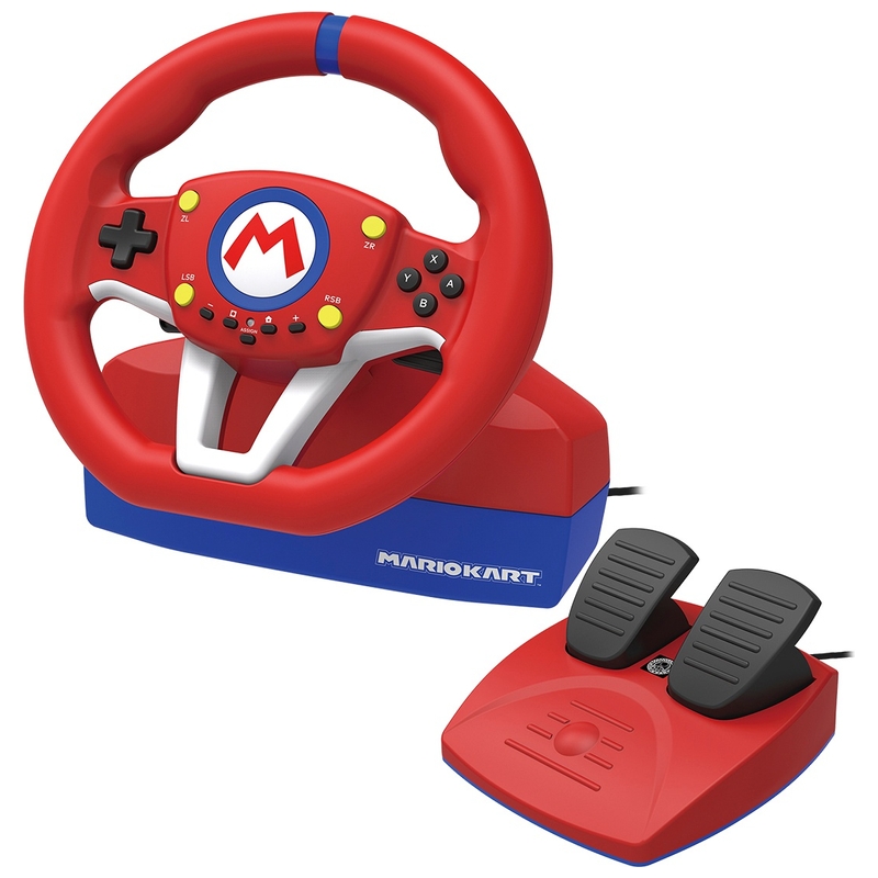HORI Mario Kart Racing Wheel Pro for Nintendo Switch | Smyths Toys UK
