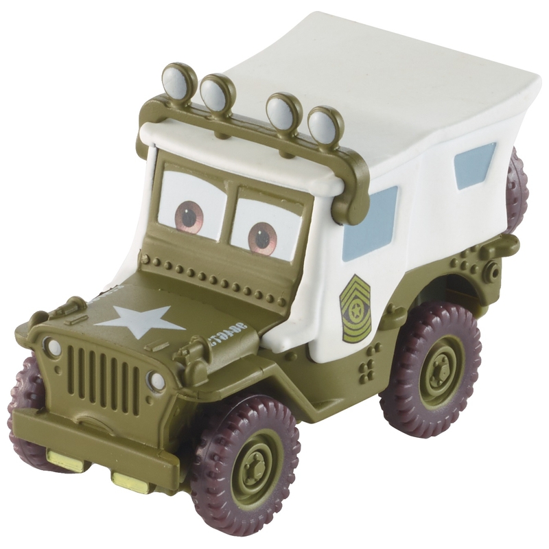 Disney Pixar Cars 1:55 Sarge Winter Diecast