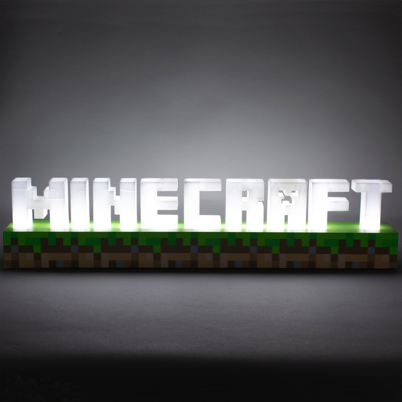 Paladone Minecraft Lamp Logo