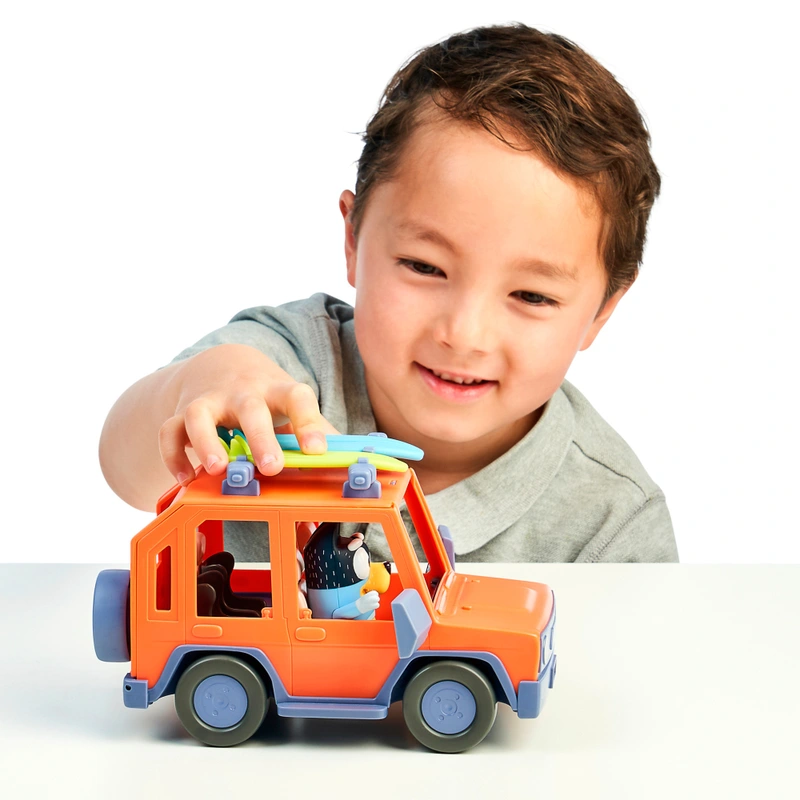 Bluey toy car for preschoolers in UK