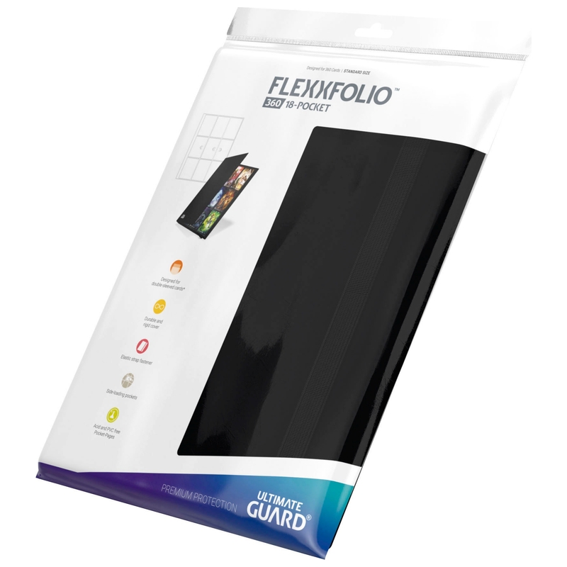Ultimate Guard Kaartenmap Flexfolio voor 360 Verzamelkaarten zwart