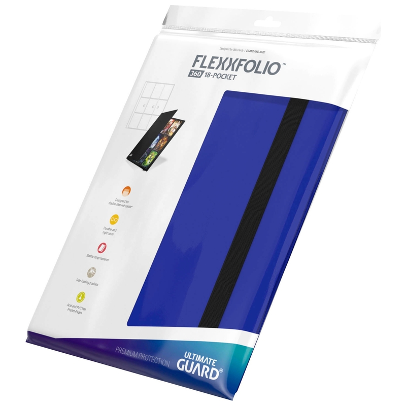 Ultimate Guard Kaartenmap Flexfolio voor 360 Verzamelkaarten blauw