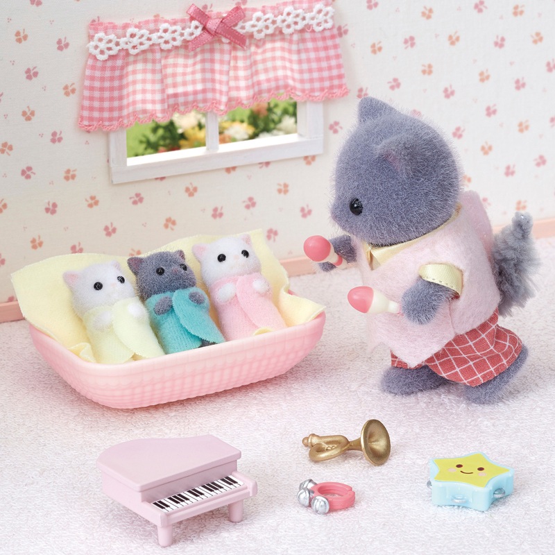 Sylvanian Families - Les Triplés Chat Persan