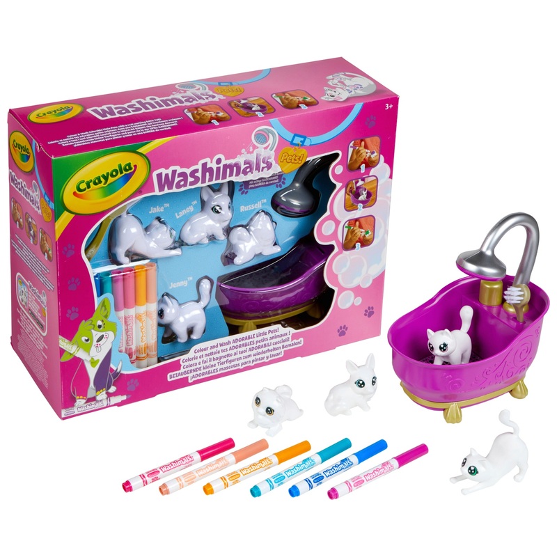 Crayola - Washimals Mes Animaux à Colorier