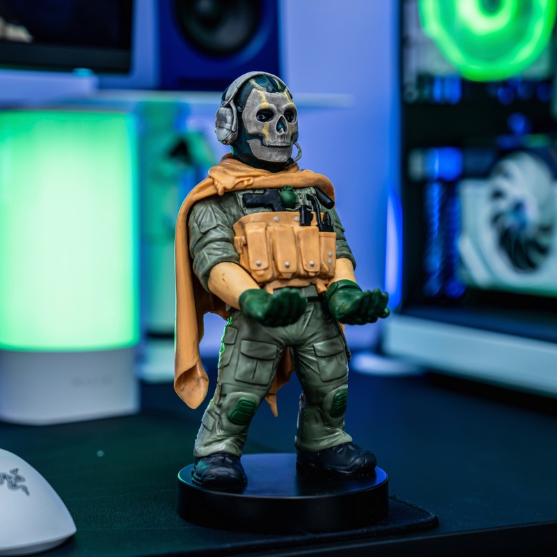 Cable Guys - Ghost Warzone Support Pour Téléphone Ou Manette Call of Duty