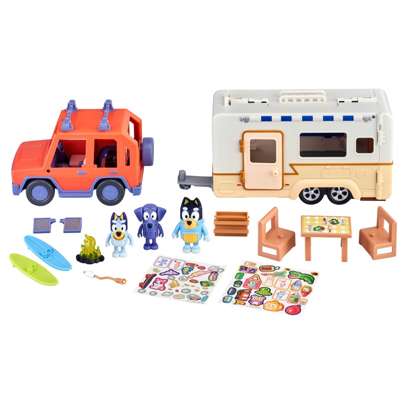 Bluey's Ultieme Caravan Avonturen Speelset