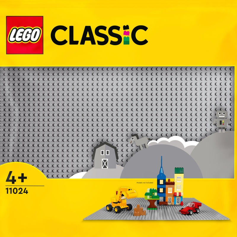 LEGO Classic 11024 Grijze Bouwplaat 25 x 25 cm