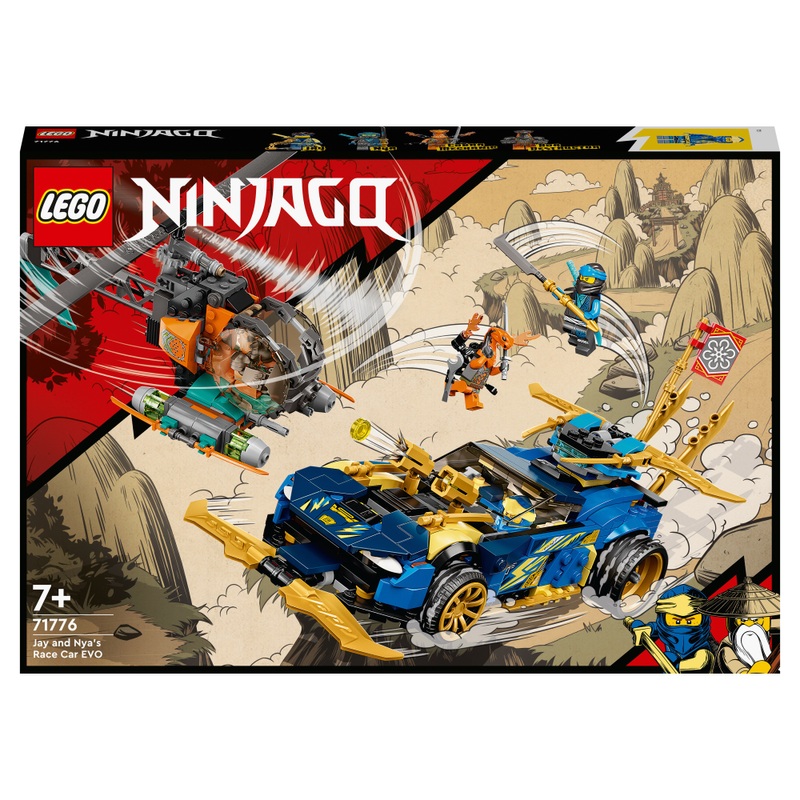 LEGO NINJAGO 71776 Jay en Nya's Raceauto EVO-set