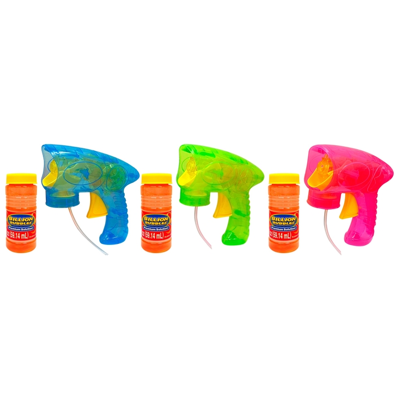 Spinning Light Amazing Bubbles Bubble Blaster Assortment