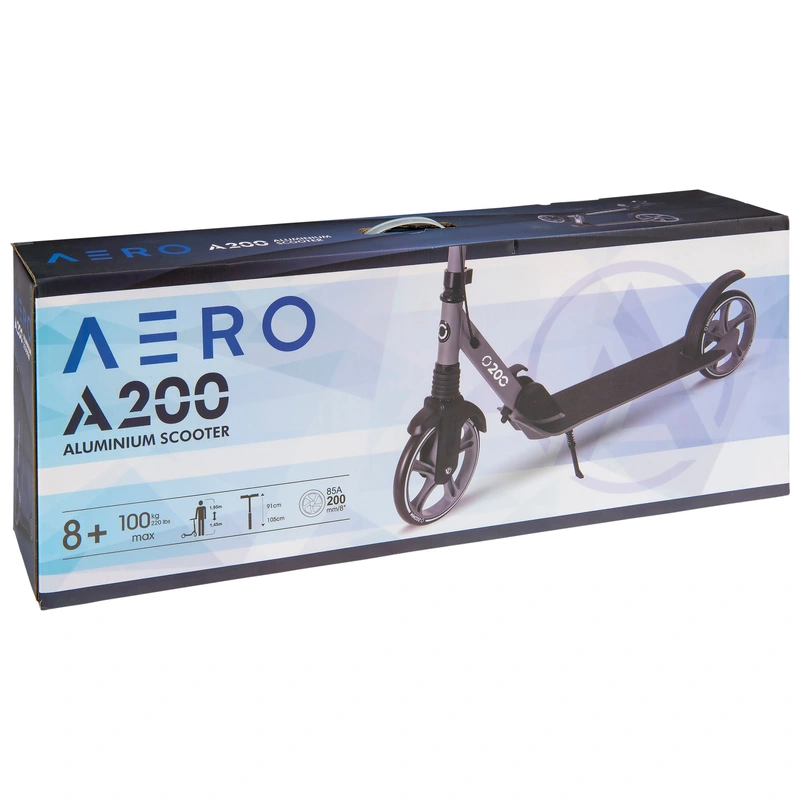 Close up of Aero A200 folding mechanism