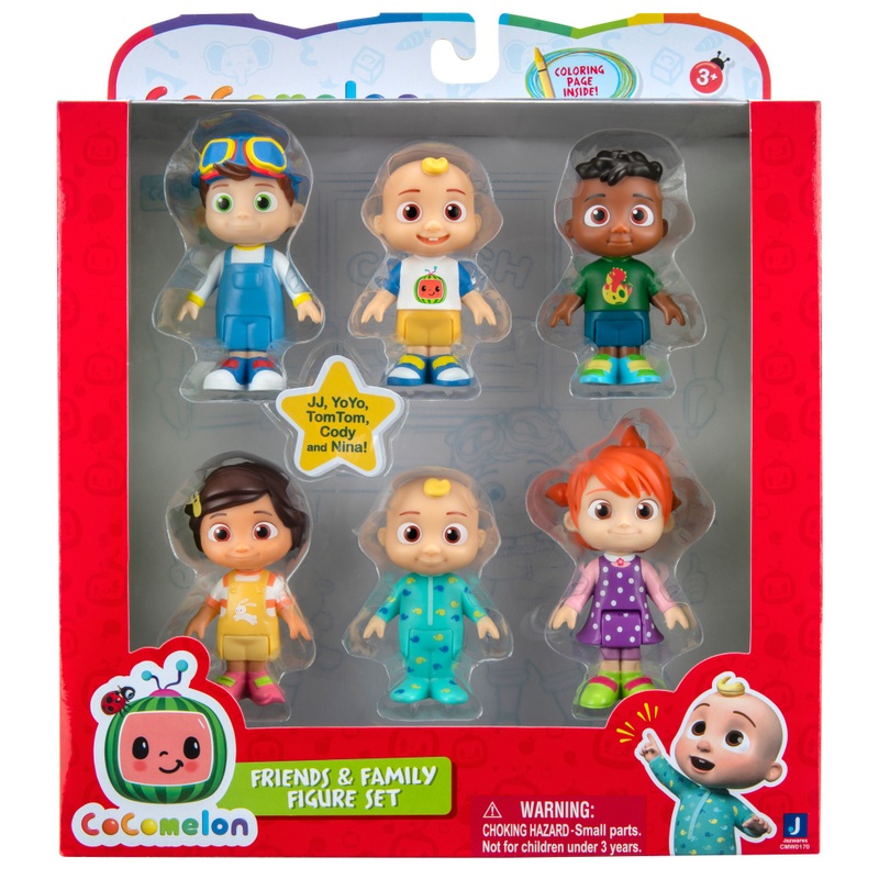 CoComelon Family and Friends 6 Figure Pack | Smyths Toys UK