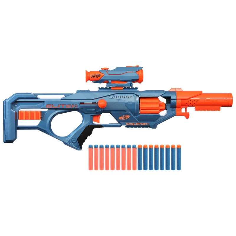 NERF Elite 2.0 Blaster Eaglepoint RD-8 met 16 Pijltjes