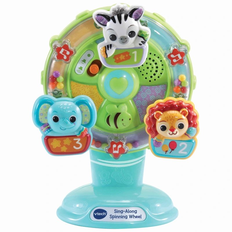 VTech Baby Sing-Along Spinning Wheel Front View UK