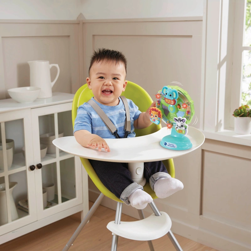 VTech Baby Sing-Along Spinning Wheel with Child Playing UK