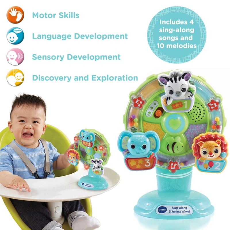 VTech Baby Sing-Along Spinning Wheel in Playroom UK