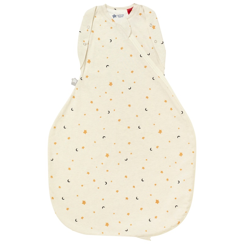 Tommee Tippee 2.5 Tog Baby Sleeping Bag 3-6 Months Oatmeal Star