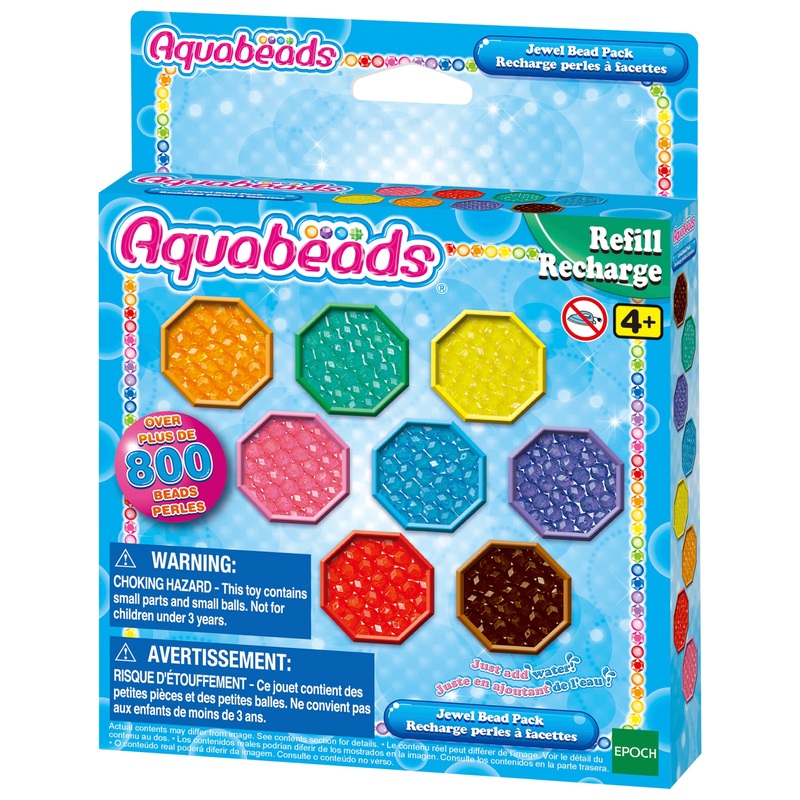 Aquabeads - Recharge 800 Perles Scintillantes