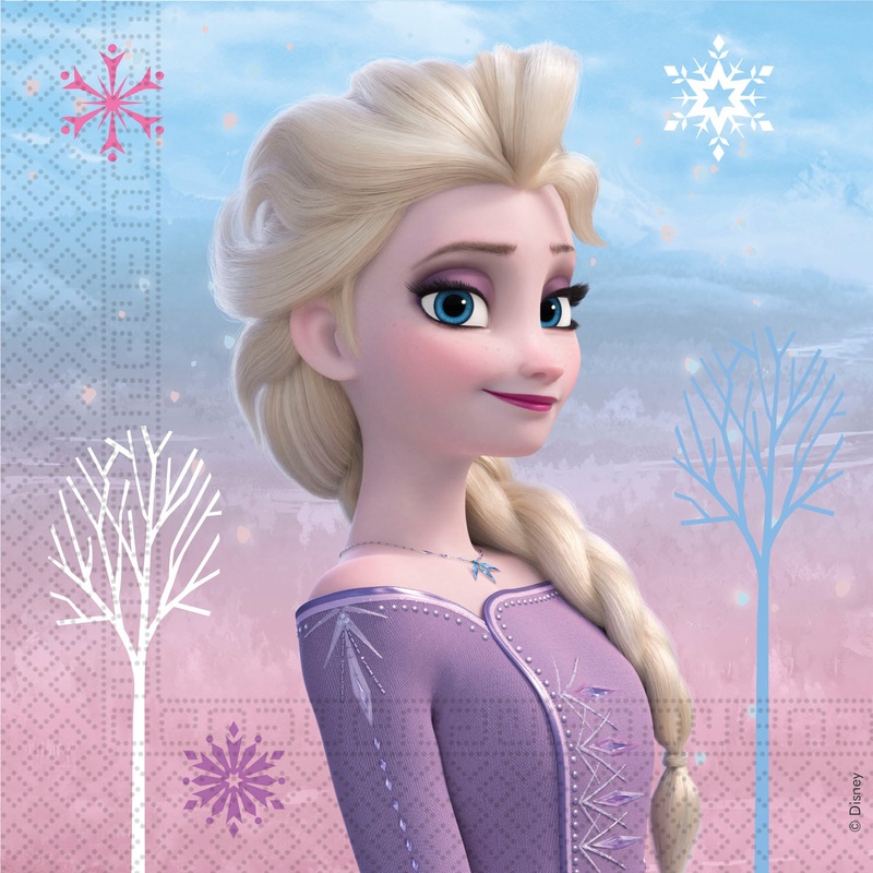 Disney La Reine des Neiges - 20 Serviettes en Papier