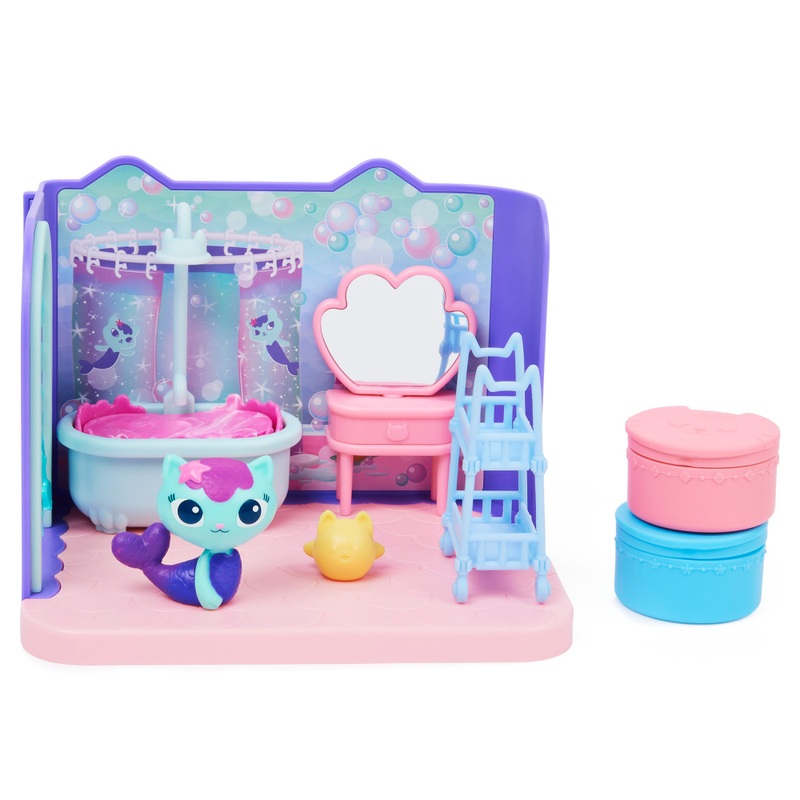 Gabby's Poppenhuis Purrfect Poppenhuis Uitbreiding Meerminkat's Badkamer
