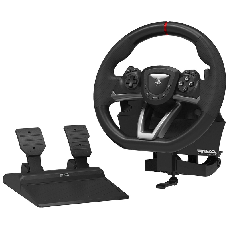 HORI PlayStation Gaming Stuur APEX Racing Wheel voor PS4, PS5 en PC