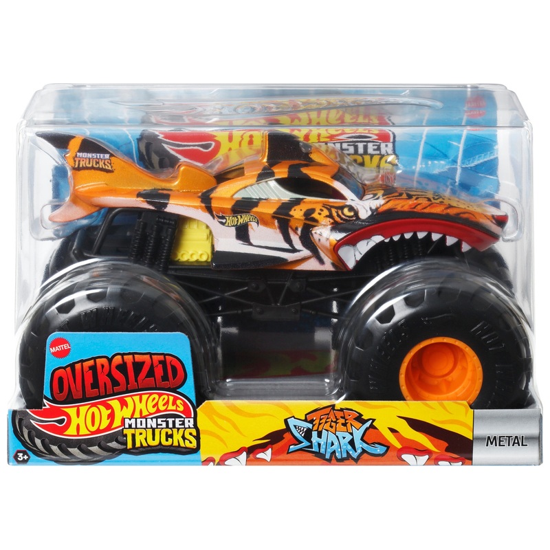 Hot Wheels - Monster Trucks 1/24 Véhicule Tiger Shark