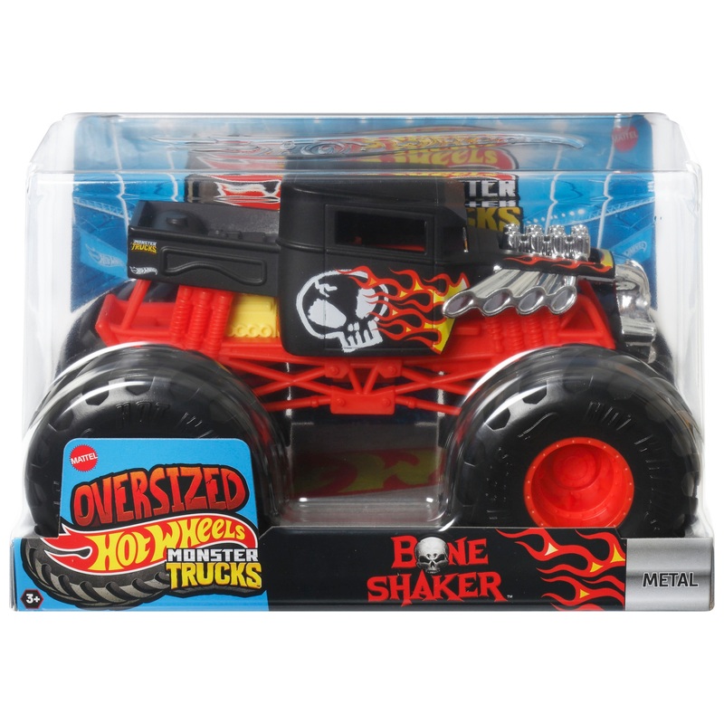 Hot Wheels - Monster Trucks 1/24 Véhicule Bone Shaker