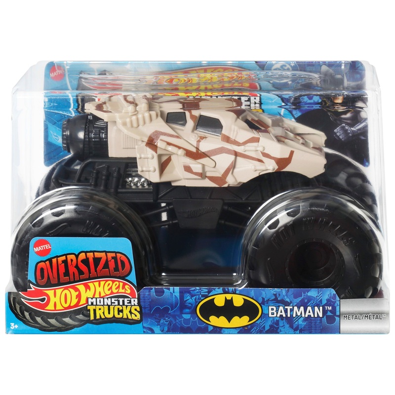 Hot Wheels Monster Trucks Oversized 1:24 Batman Die-Cast Car