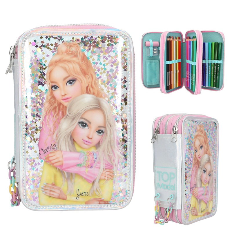 TOPModel Etui met 3 Vakken Electric