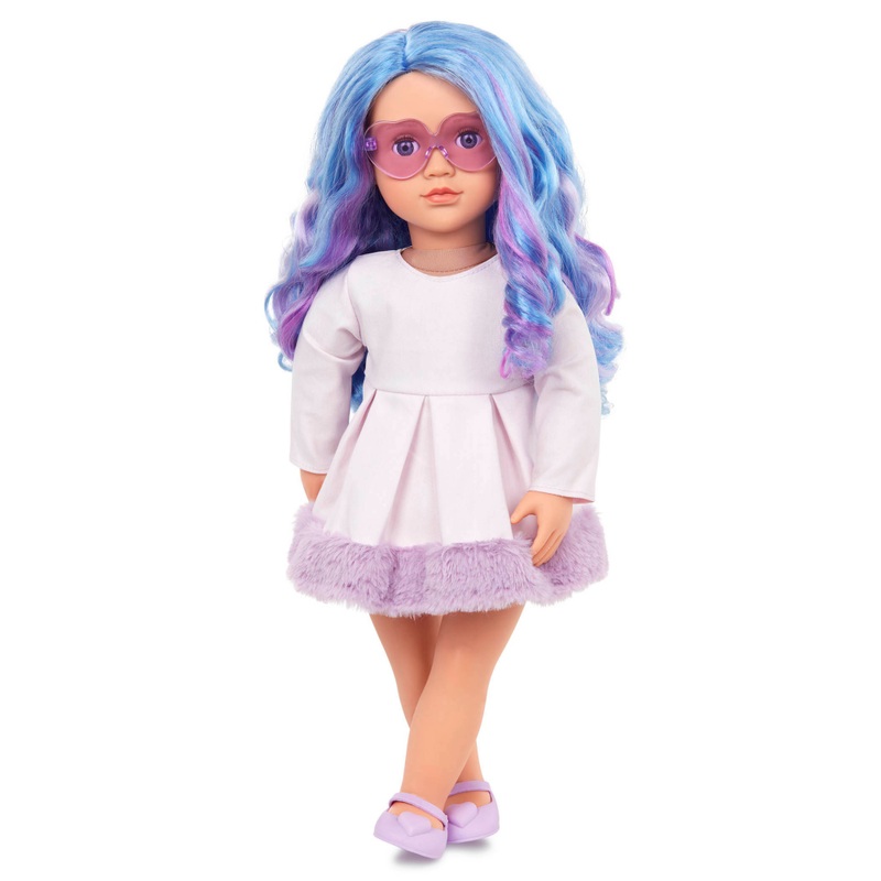 Our Generation Pop Veronika met Blauw Haar 46 cm