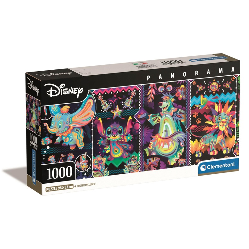 Disney - Puzzle Panorama Classics 1000 Pièces