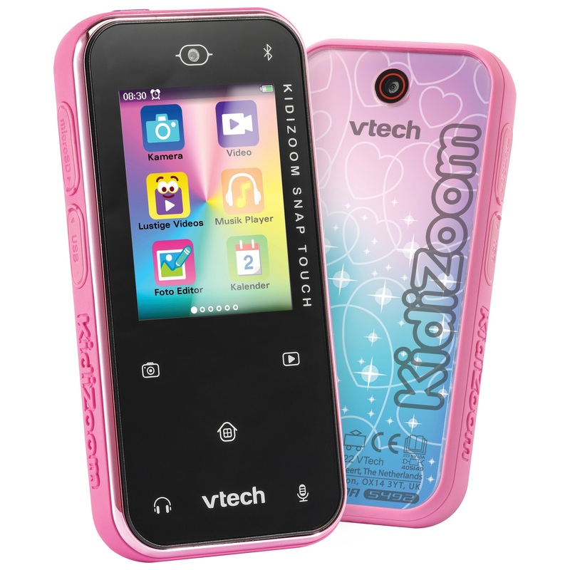 VTech KidiZoom Snap Touch Kinderkamera im Smartphone Design pink