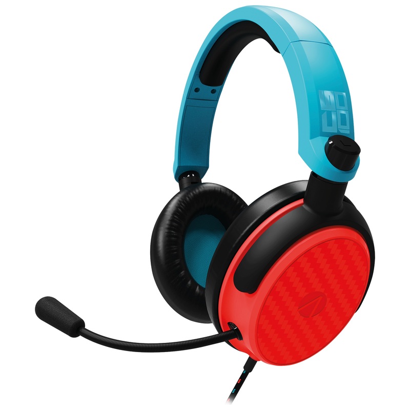 Stealth C6-100 Multi-Format Gaming Headset - Neon Blue & Red