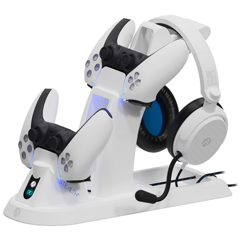 Stealth Charging Station, Gaming Headset and Controller Stand for PlayStation 5