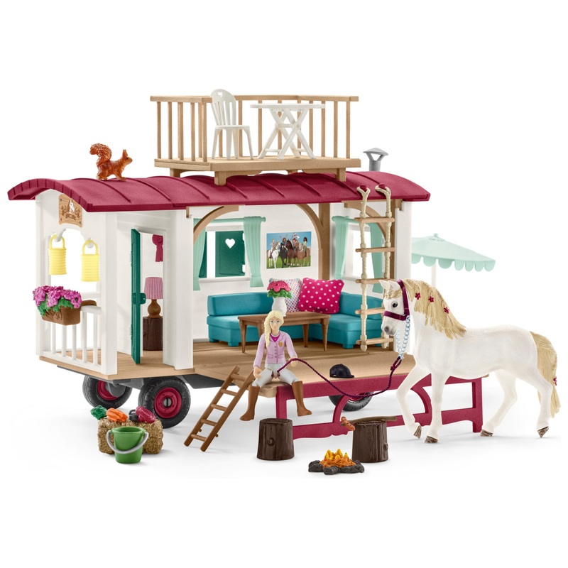 schleich HORSE CLUB 42593 Woonwagen voor Geheime Club-Bijeenkomsten