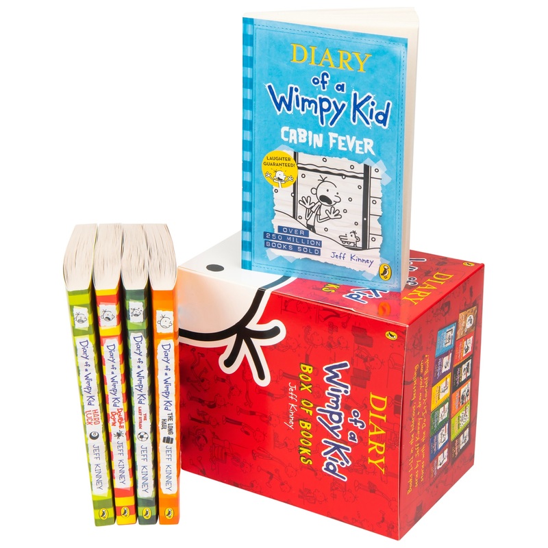 Diary of a Wimpy Kid Books 1 - 11 Box Set with DIY Journal