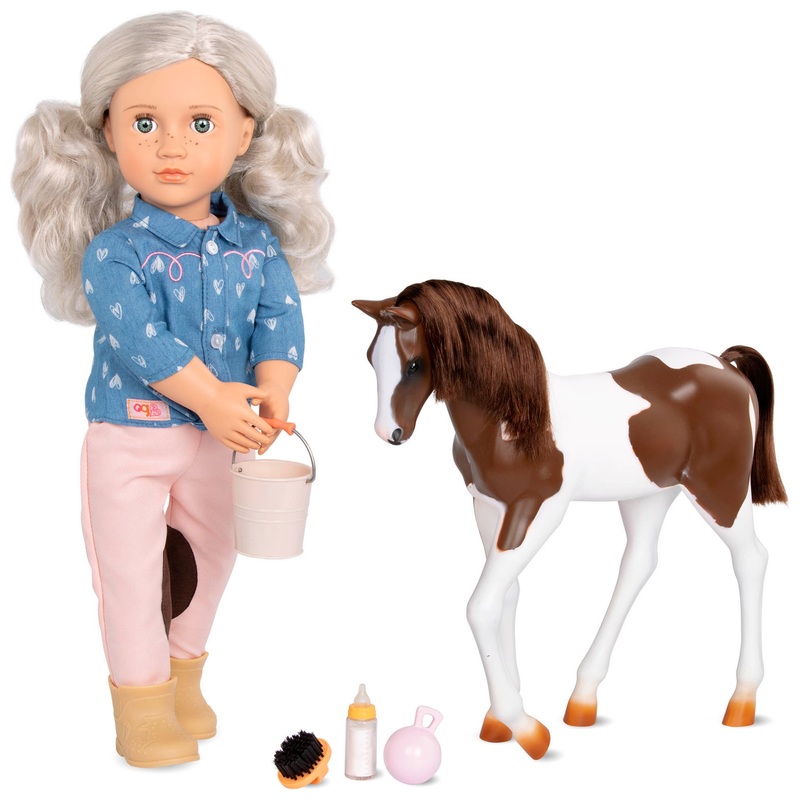 Our Generation Pop Ruiter Yanira met Pinto Veulen 46 cm