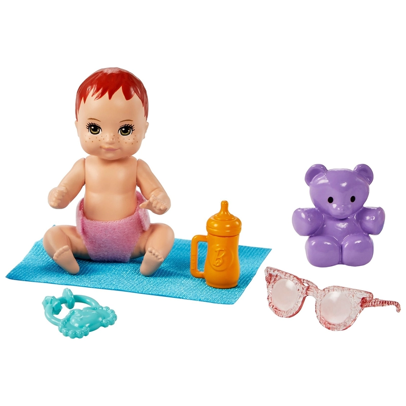 Full playset view of Barbie Skipper set UK