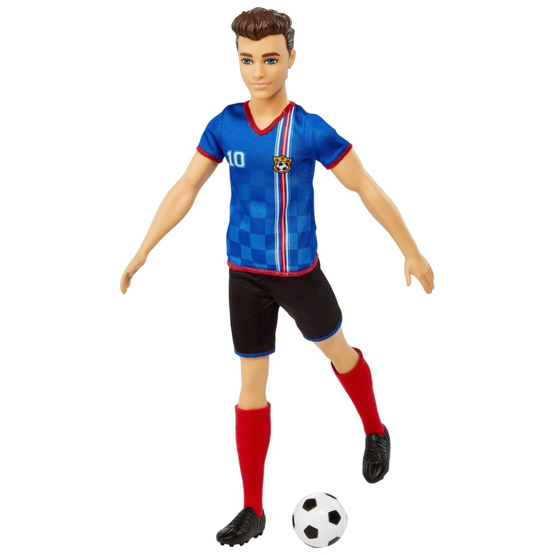 Barbie Ken Pop Voetballer