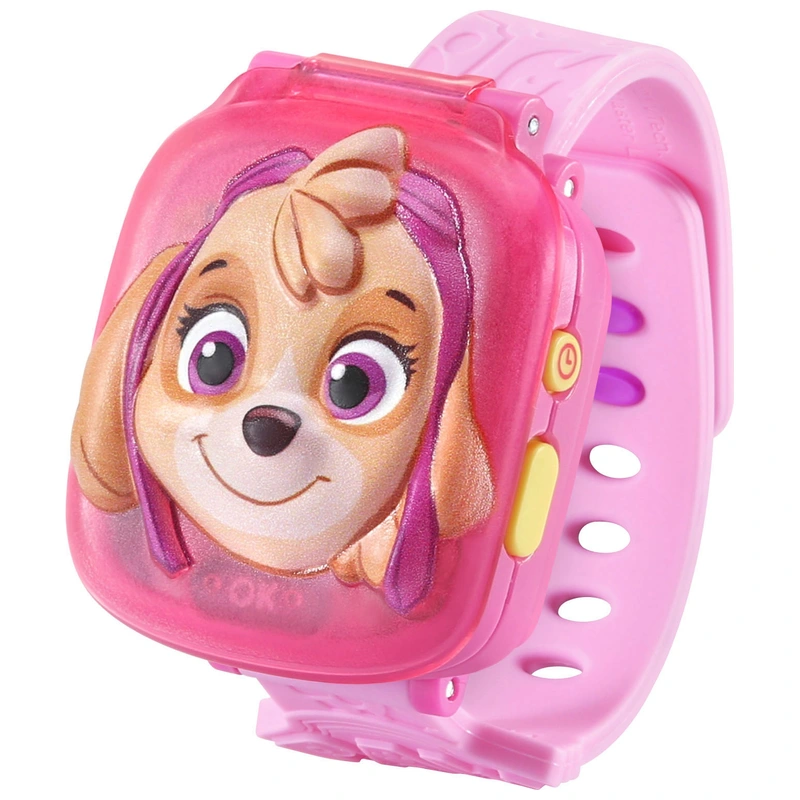 Side view showing buttons on Skye learning watch
