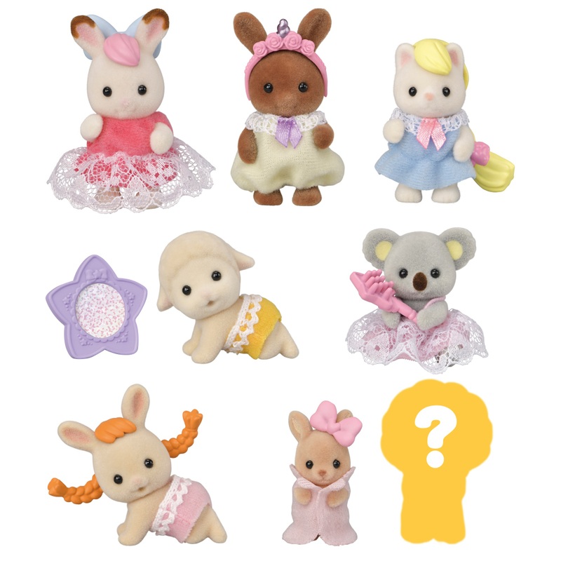 Sylvanian Families - Les Bébés et leurs Drôles de Coiffures - Modèle Surprise