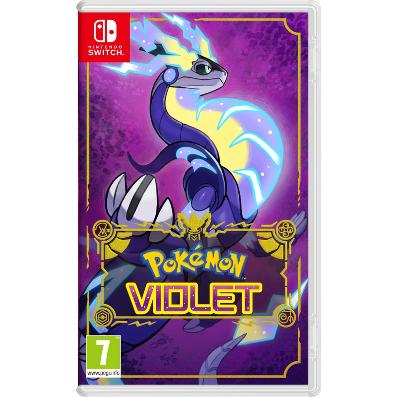 Pokémon Violet Nintendo Switch box art UK