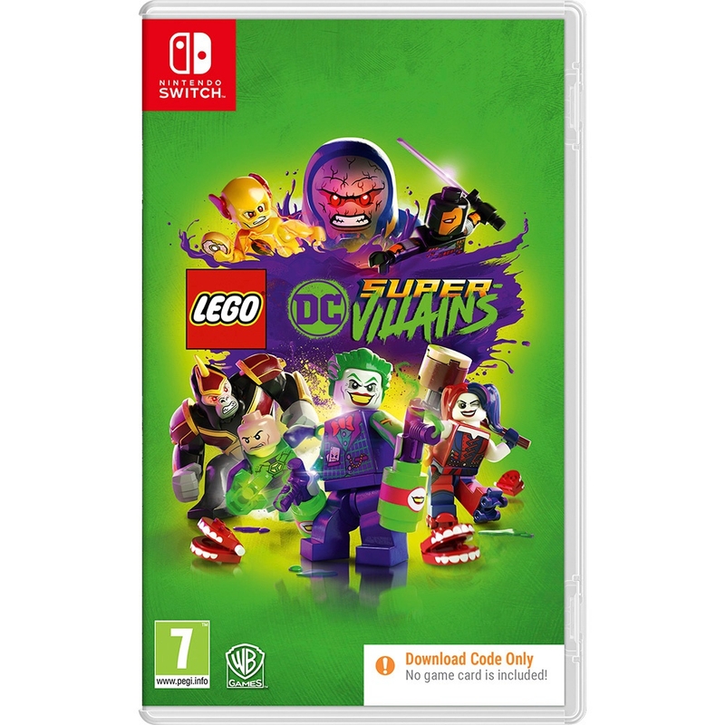 LEGO DC Super Villains Nintendo Switch (Code in Box)