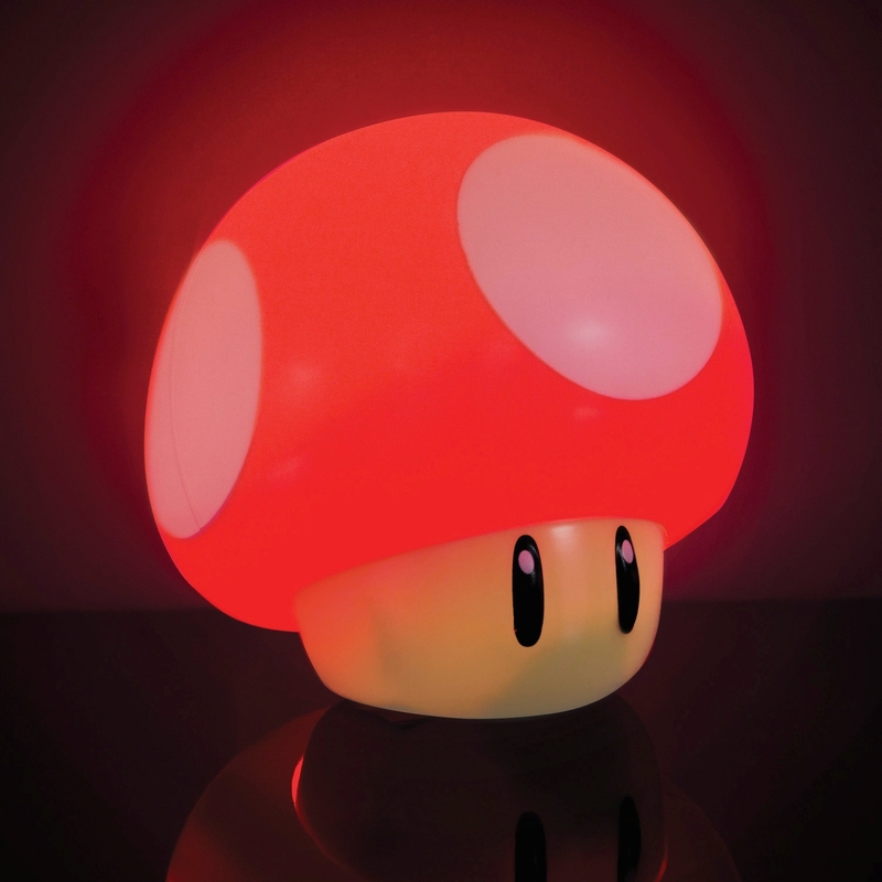Paladone Nintendo Gaming Setup Lamp Super Mario Paddestoellamp met Geluid