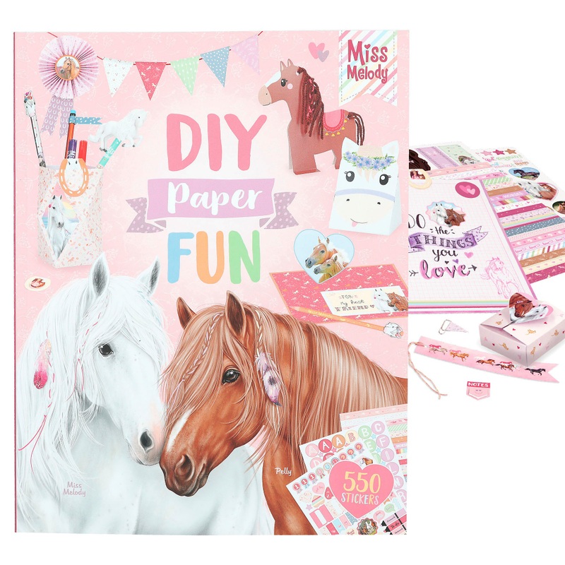 Miss Melody DIY Paper Fun Boek Knutselboek