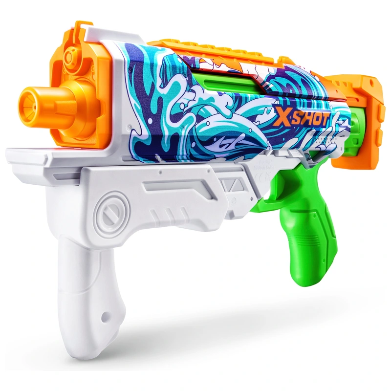 ZURU XSHOT fast-fill water gun side view UK