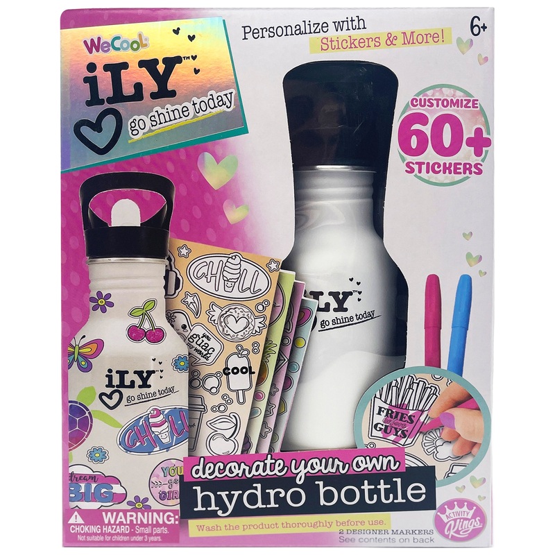 WeCool iLY DIY Hydro Bottle Waterfles