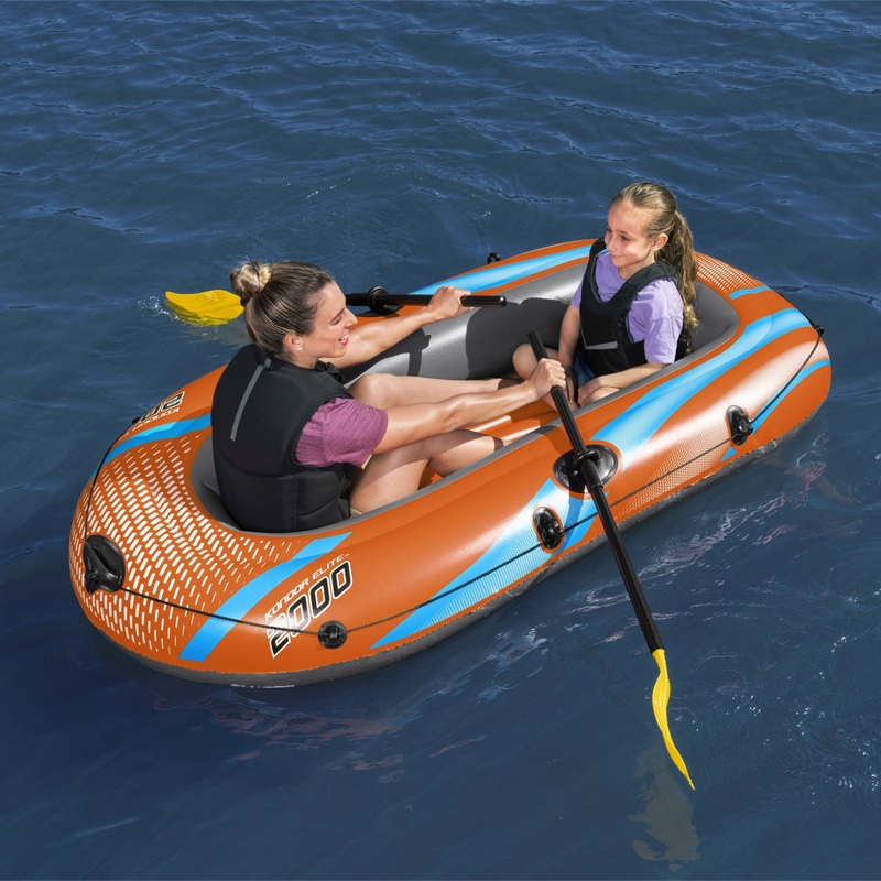 Bestway Opblaasbare Roeiboot Kondor Elite 2000 Opblaasboot 196 x 106 cm