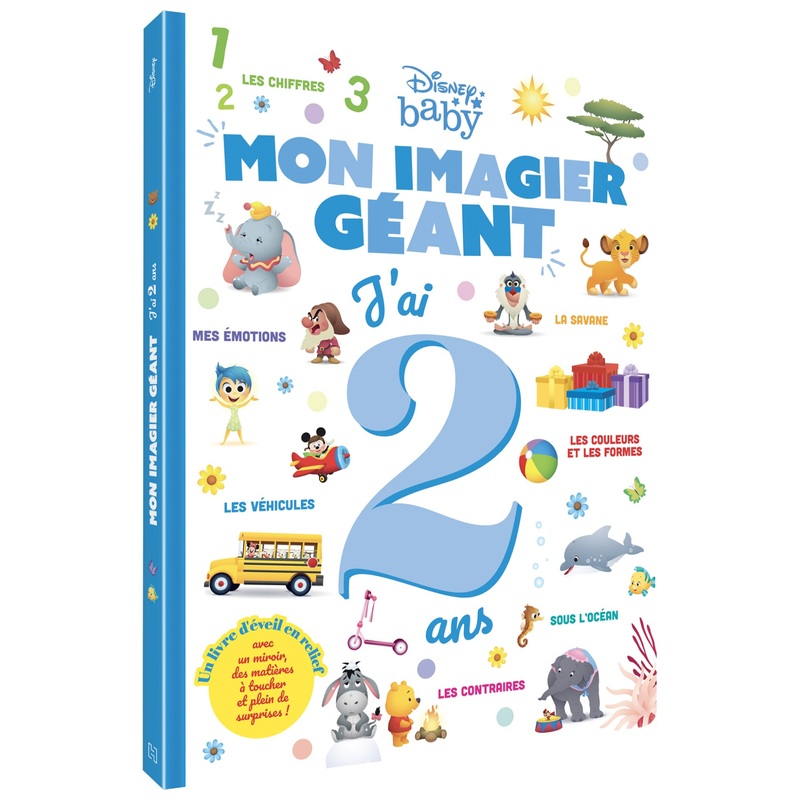 Disney - Livre Mon Imagier Géant J'ai 2 Ans