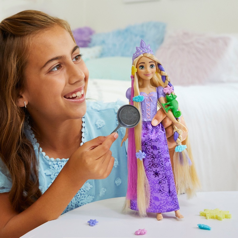 Disney Princesse - Poupée Raiponce Chevelure Magique