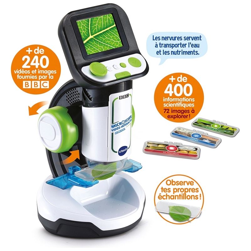 VTech - Genius XL Microscope Vidéo Interactif